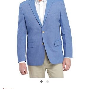 NWT Saddlebred chambray blazer